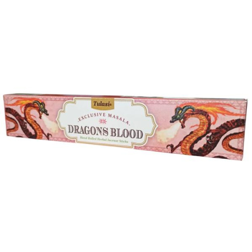 Благовония Sangre de dragones (Dragon Blood / Кровь Драконов) 15 г, TULASI EXCLUSIVE MASALA фото 2